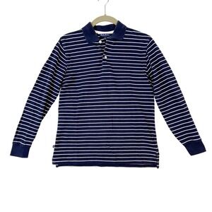 Brooks Brothers Fleece‎ Shirt Kids Medium Long Sleeve Striped Pullover Preppy